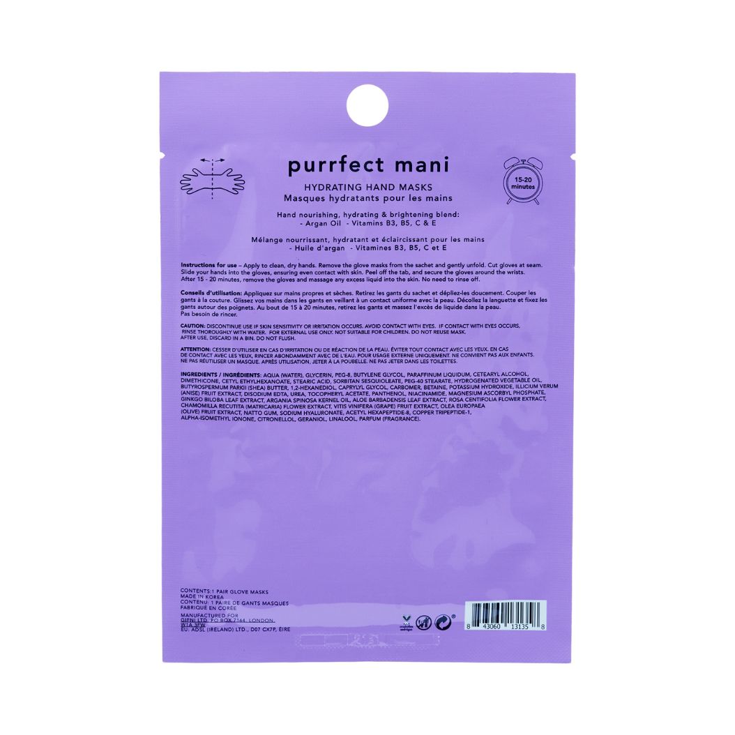 Purrfect Mani Hand Mask 18ml