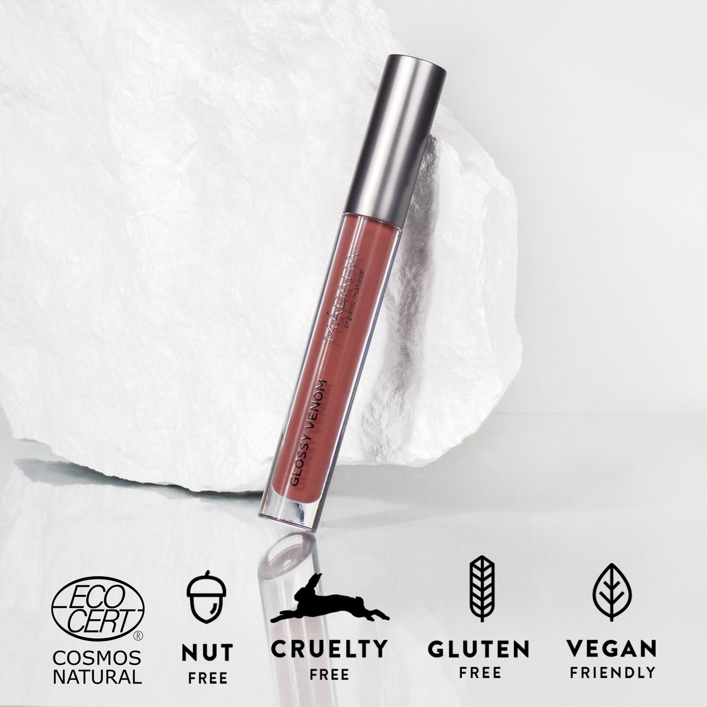 Glossy Venom Lip Gloss 4 ml - #73 Magnetic Nude