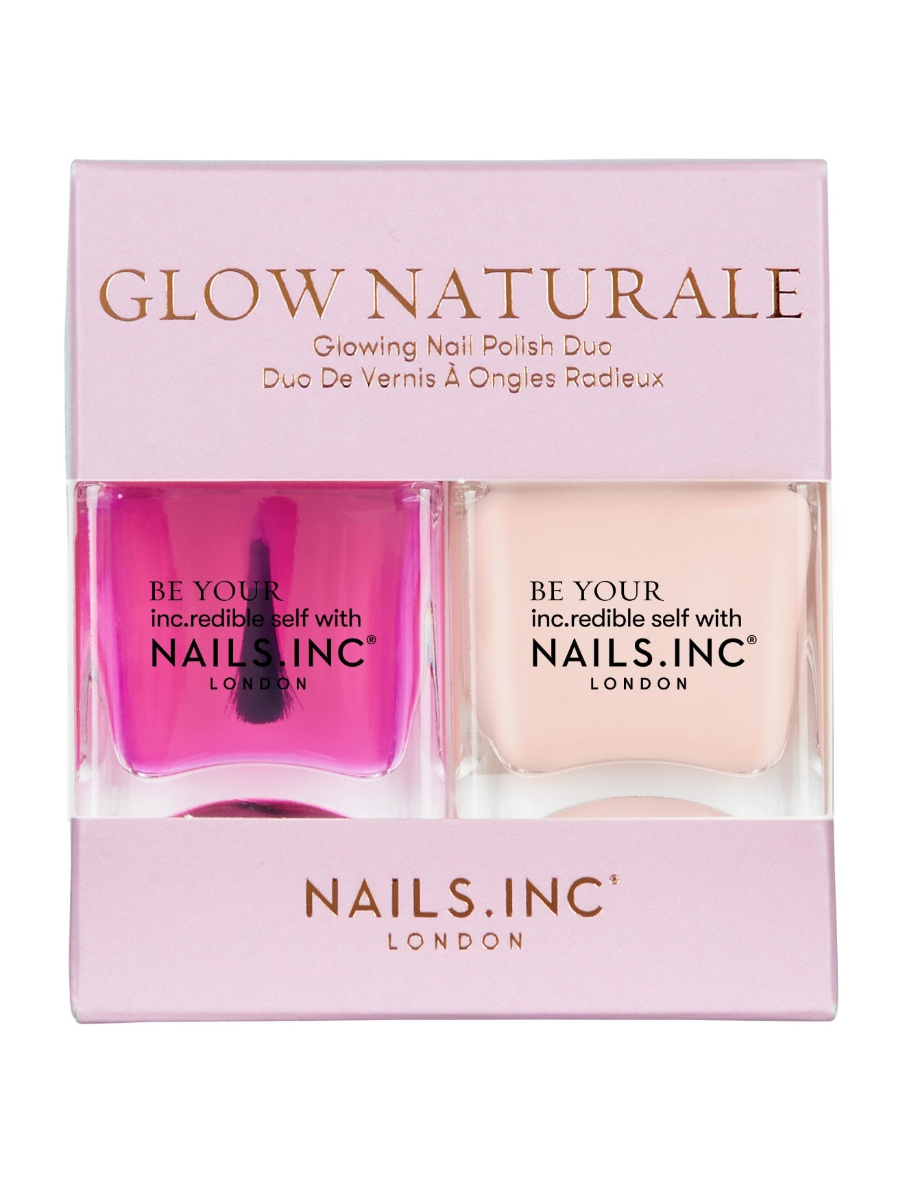Nail Polish Duo Set - Glow Naturale