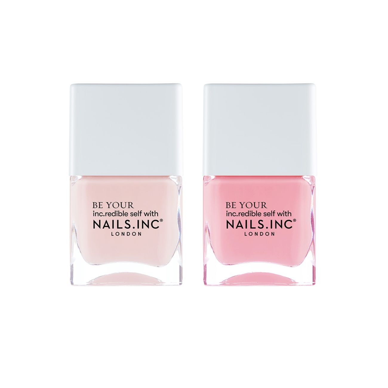 Nail Polish Duo And Sticker Set - Pearl-Fect Mani