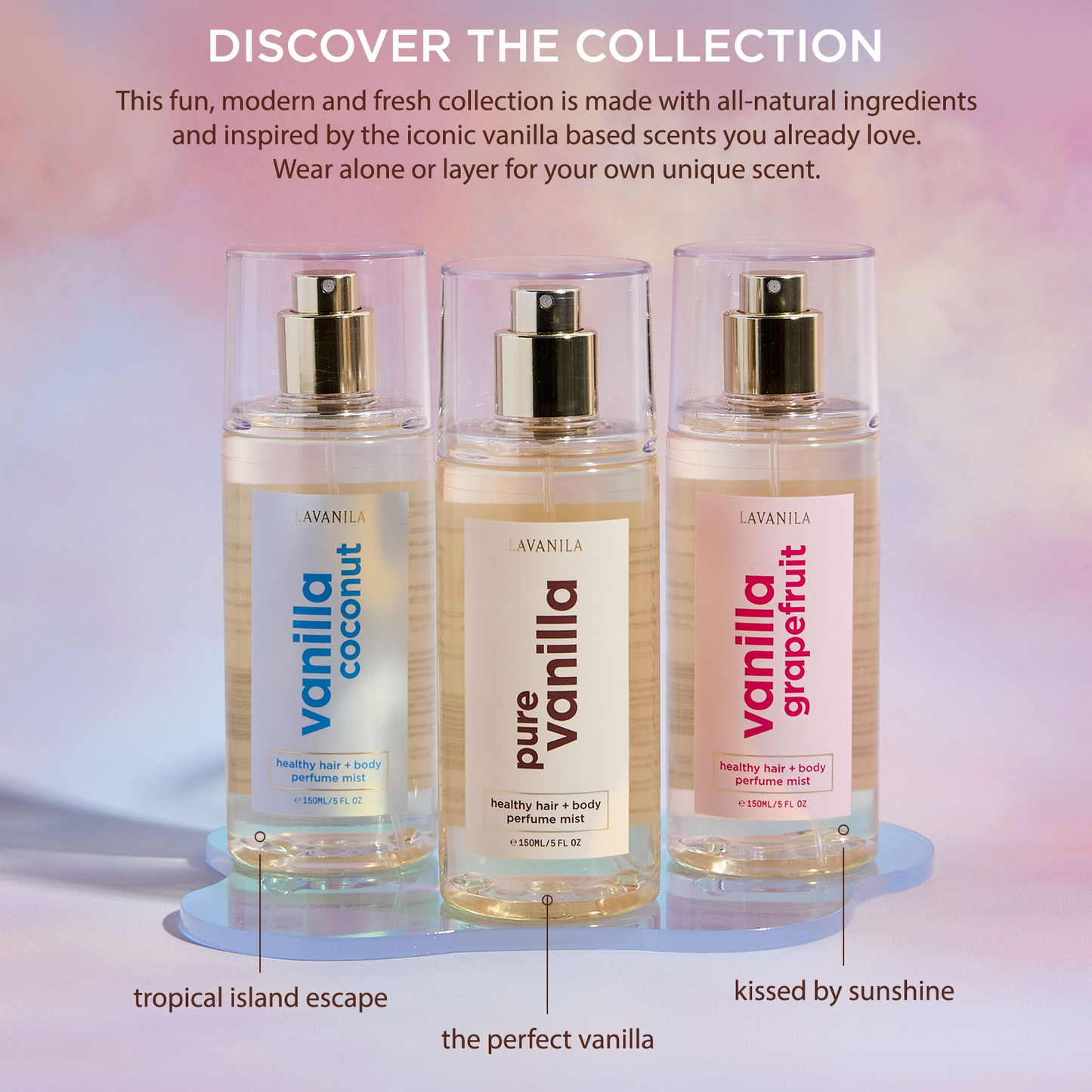 Healthy Hair and Body Mist 150 ml - Vanilla Grapefruit