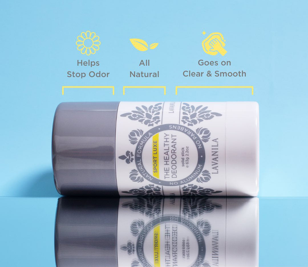 The Healthy Deodorant Sport Luxe - High Performance