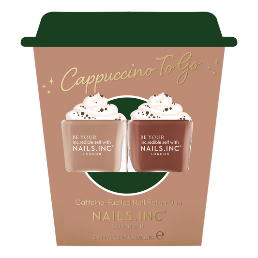 Nail Polish Duo Set - Cappuccino To Go
