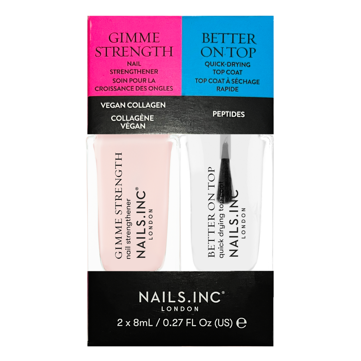 Gimme Strength X Better On Top Nail Treatment Mini Duo