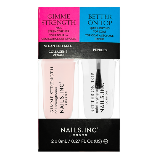Gimme Strength X Better On Top Nail Treatment Mini Duo