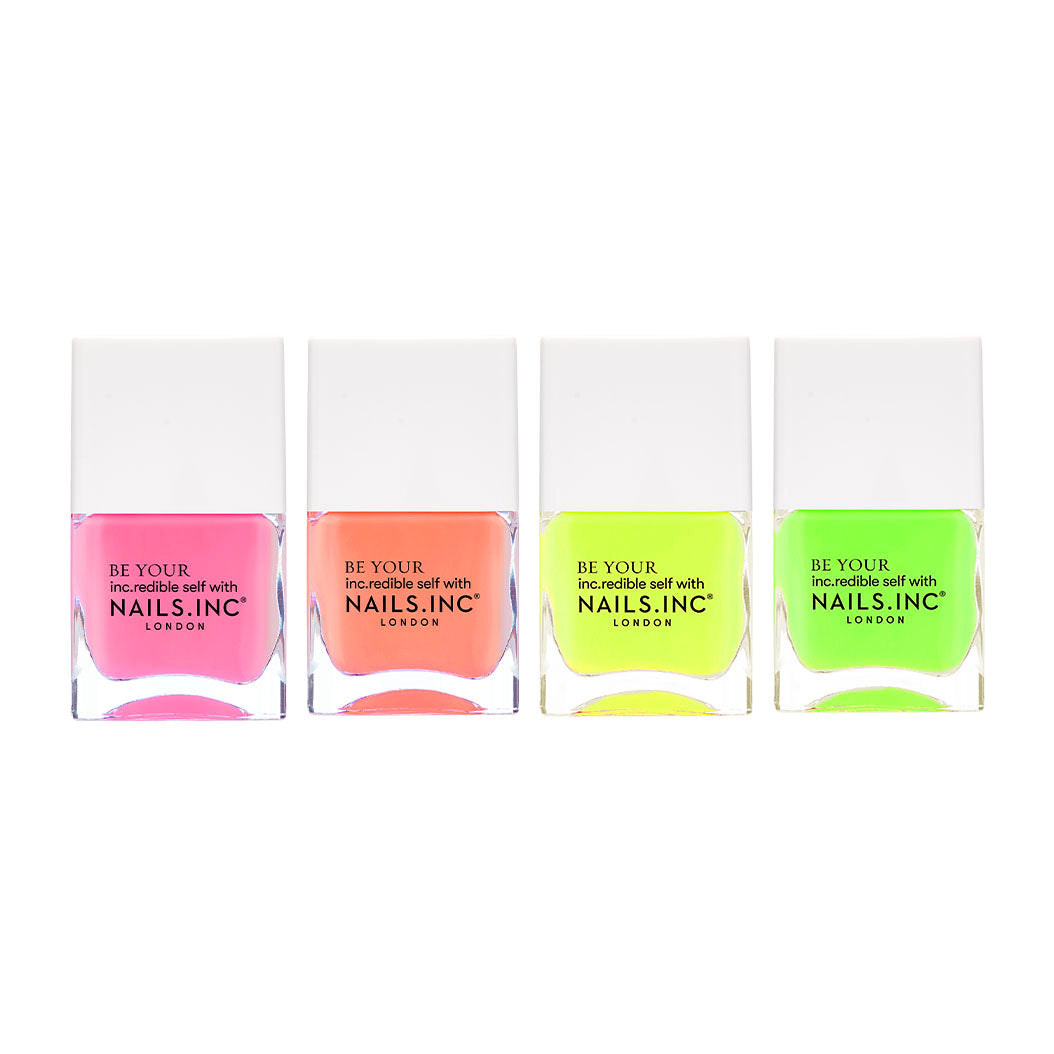 Nail Polish 4 Piece Set - Neon Lite