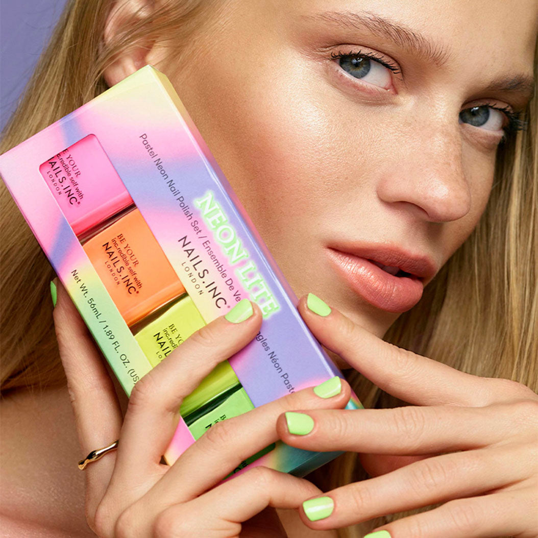 Nail Polish 4 Piece Set - Neon Lite