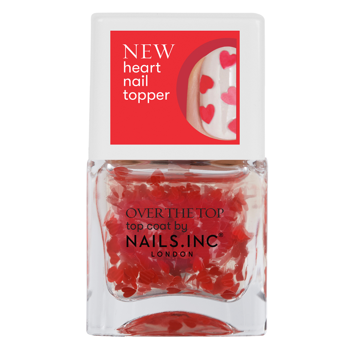 Over The Top Nail Polish - Loving In London Heart