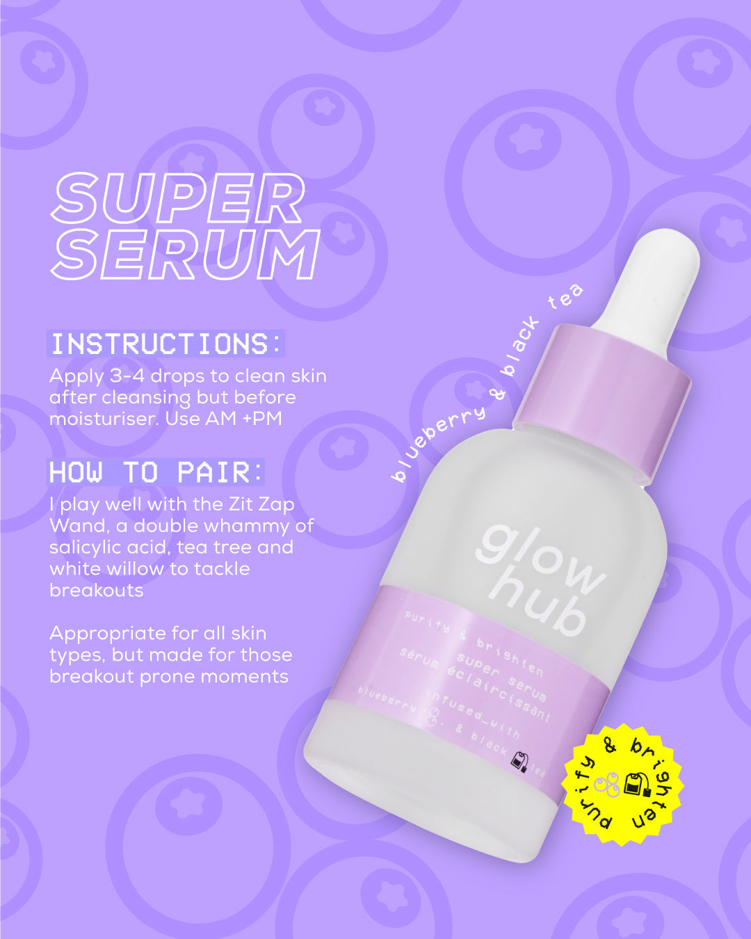 Purify Brighten Super Serum 30ml