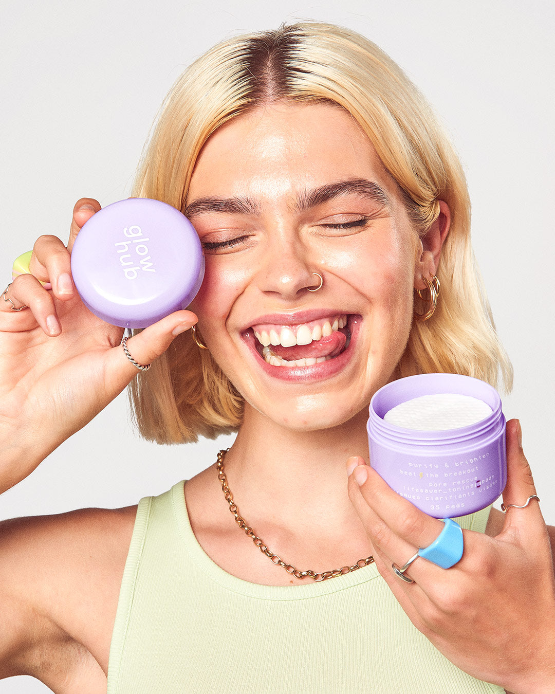 Purify Brighten Pore Rescue Lifesaver Toning Pads (35 pads)