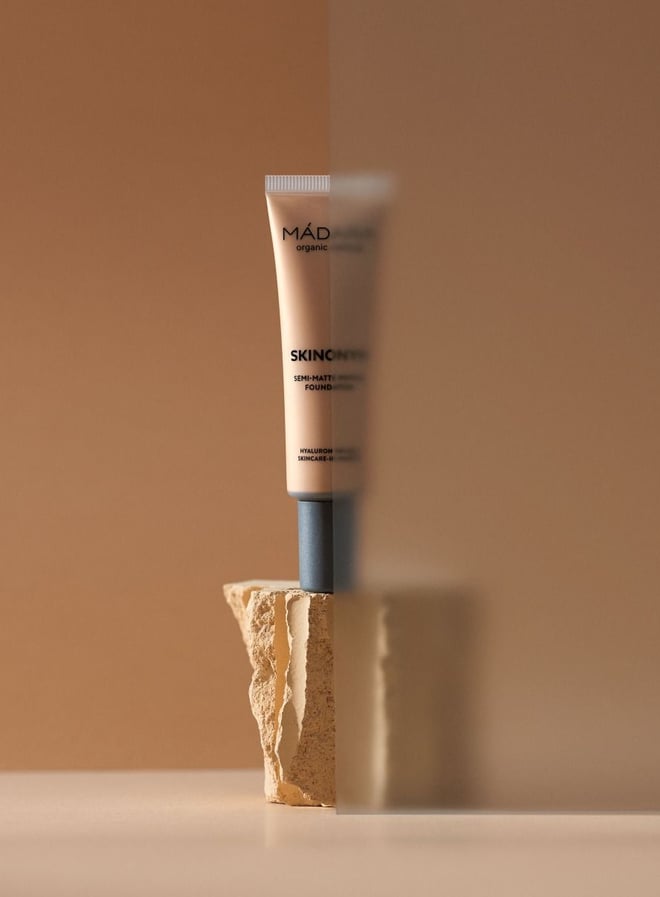 SKINONYM Semi-Matte Peptide Foundation 30ml - #50 Golden Sand