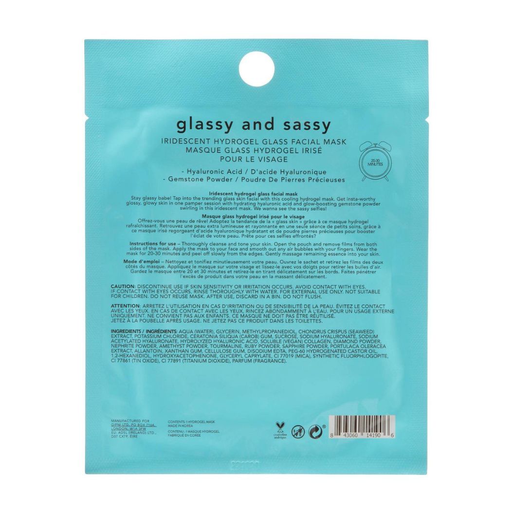 Glassy and Sassy Face Mask 26g
