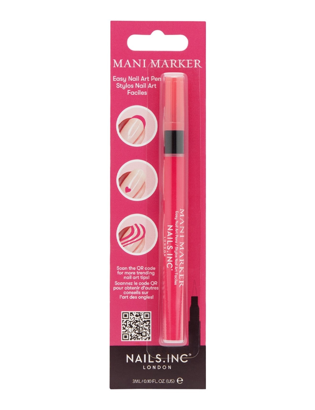 Mani Marker Easy Nail Art Pen - Bubblegum Pink
