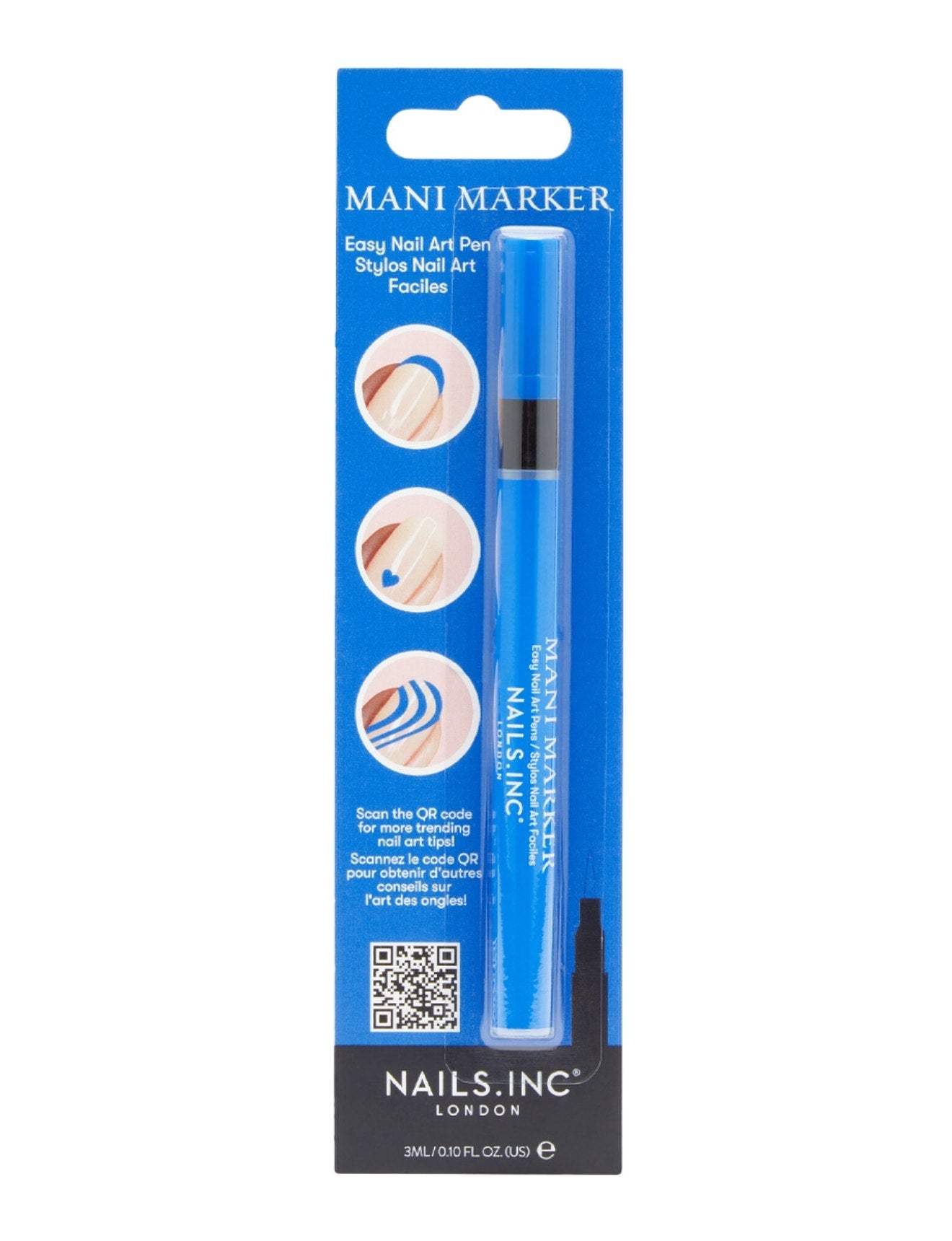 Mani Marker Easy Nail Art Pen - Sea Blue