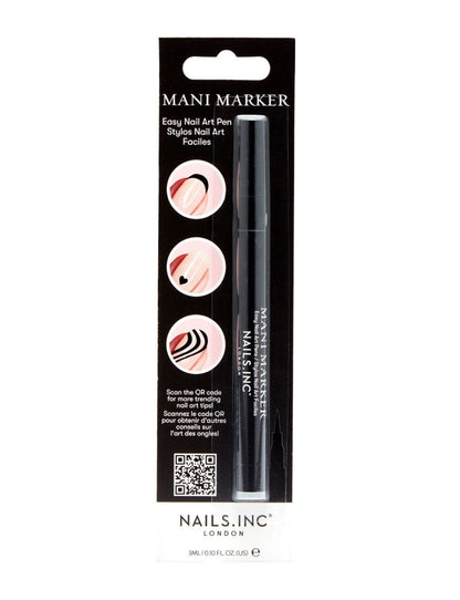Mani Marker Easy Nail Art Pen - Mascara Black