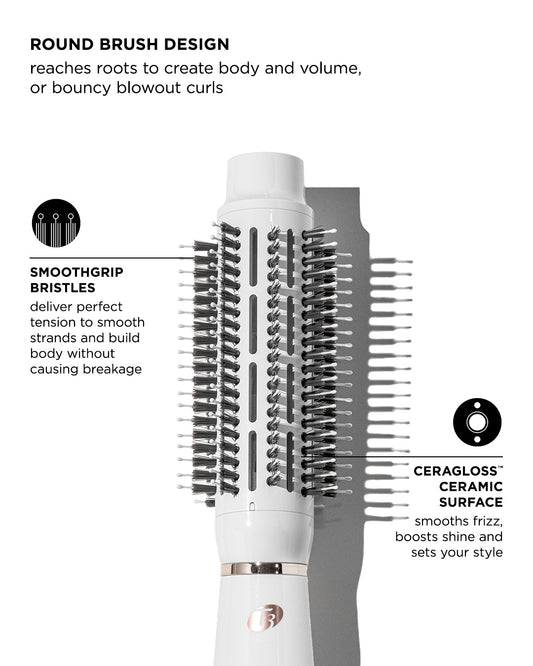 T3 AireBrush one-step smoothing and volumising hair dryer brush