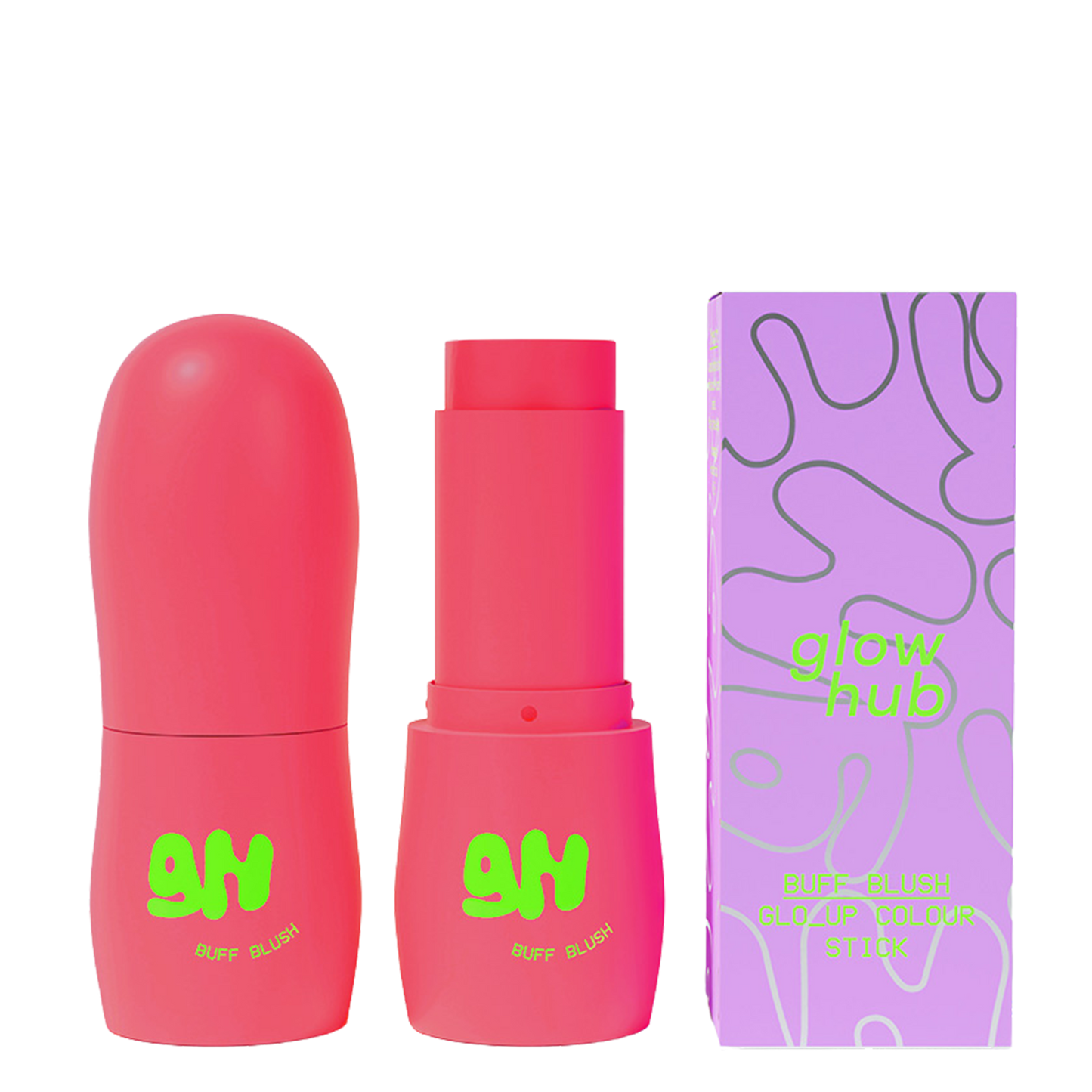 Buff Blush Glo_Up Colour Stick 5g - Hot Flush