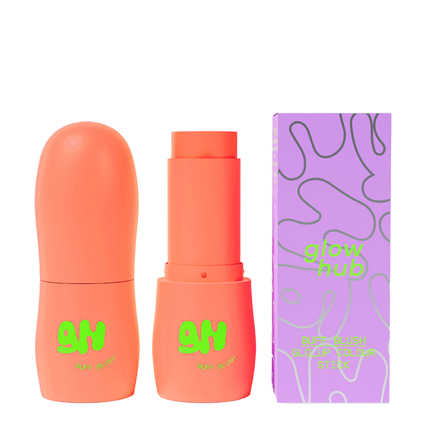 Buff Blush Glo_Up Colour Stick 5g - Peach Tea