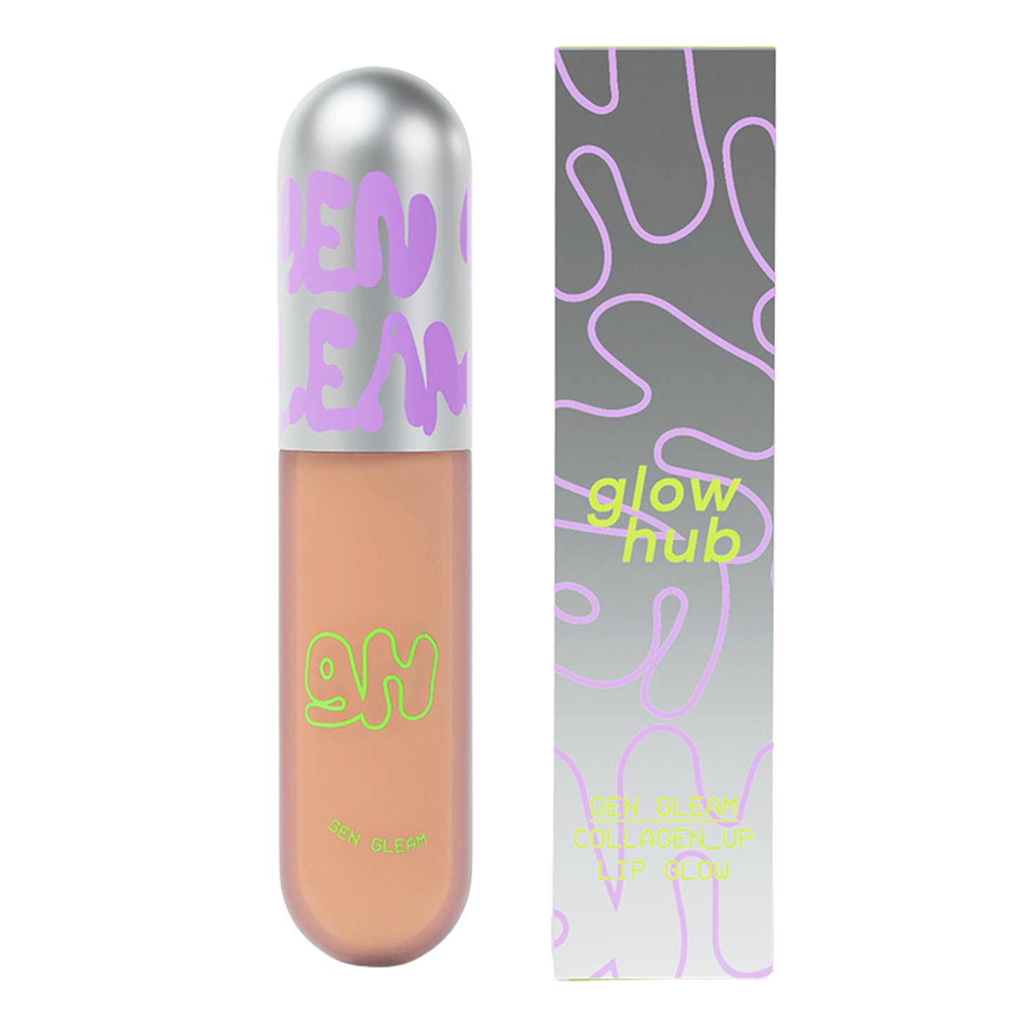 GEN Gleam Collagen Up Lip Gloss 3ml - Milked