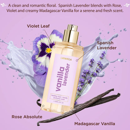Healthy Hair and Body Mist 150 ml - Vanilla Lavender