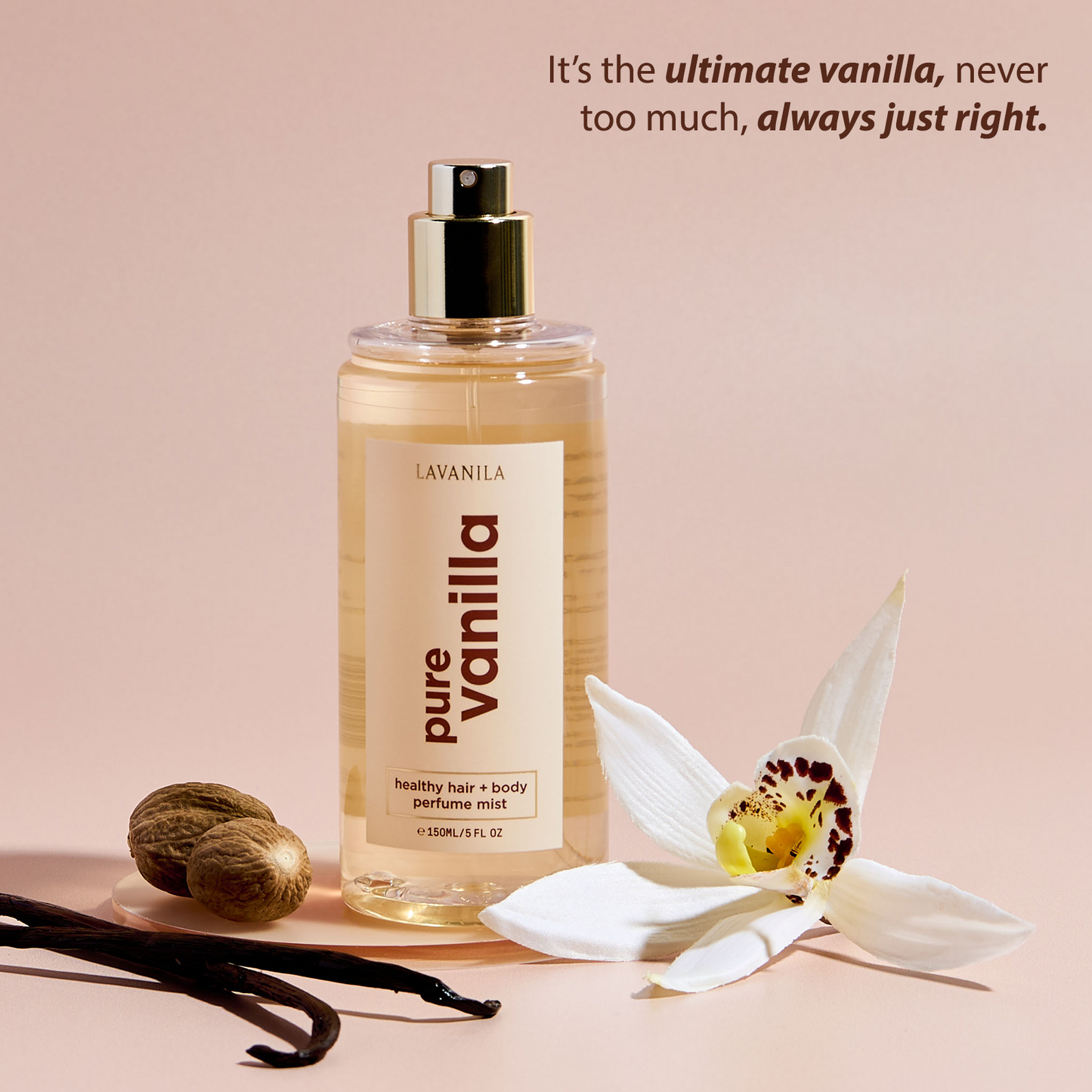 Healthy Hair and Body Mist 150 ml - Pure Vanilla