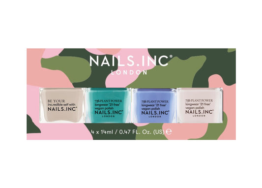 Nail Polish 4 Piece Set - Serenity & Splash